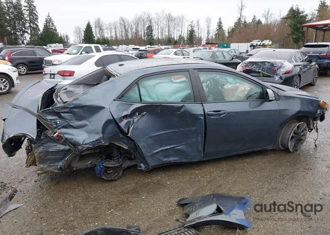 2017 Toyota Corolla Se from USA, damaged, VIN 2T1BURHE0HC756687